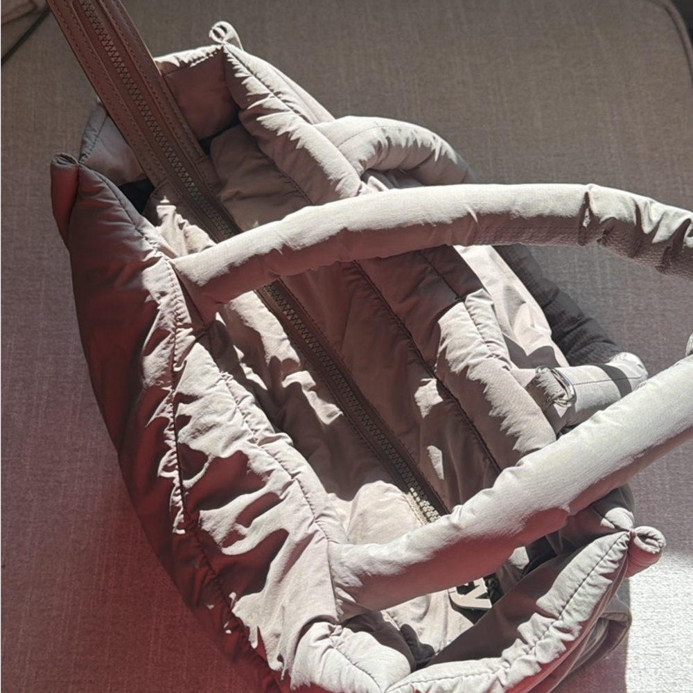 THIRTY YEARS TOTE BAG - CLAY (Taupe) color - Picture 4 of 5